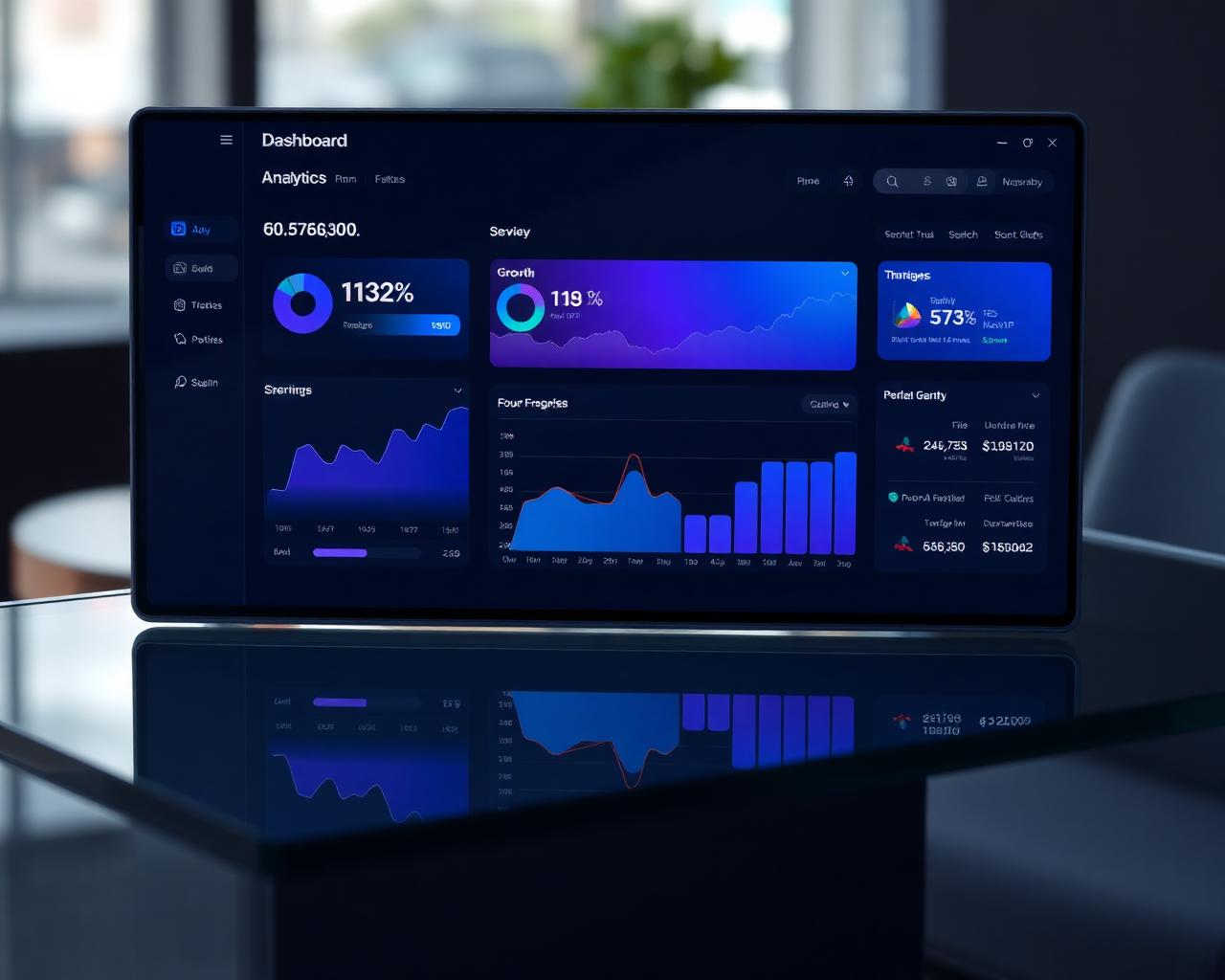 Painel de campanhas com métricas em tempo real